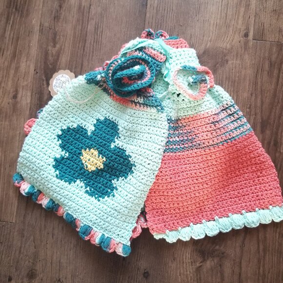 6 Piece Knitted Handmade Kitchen Set - Picture 1 of 8